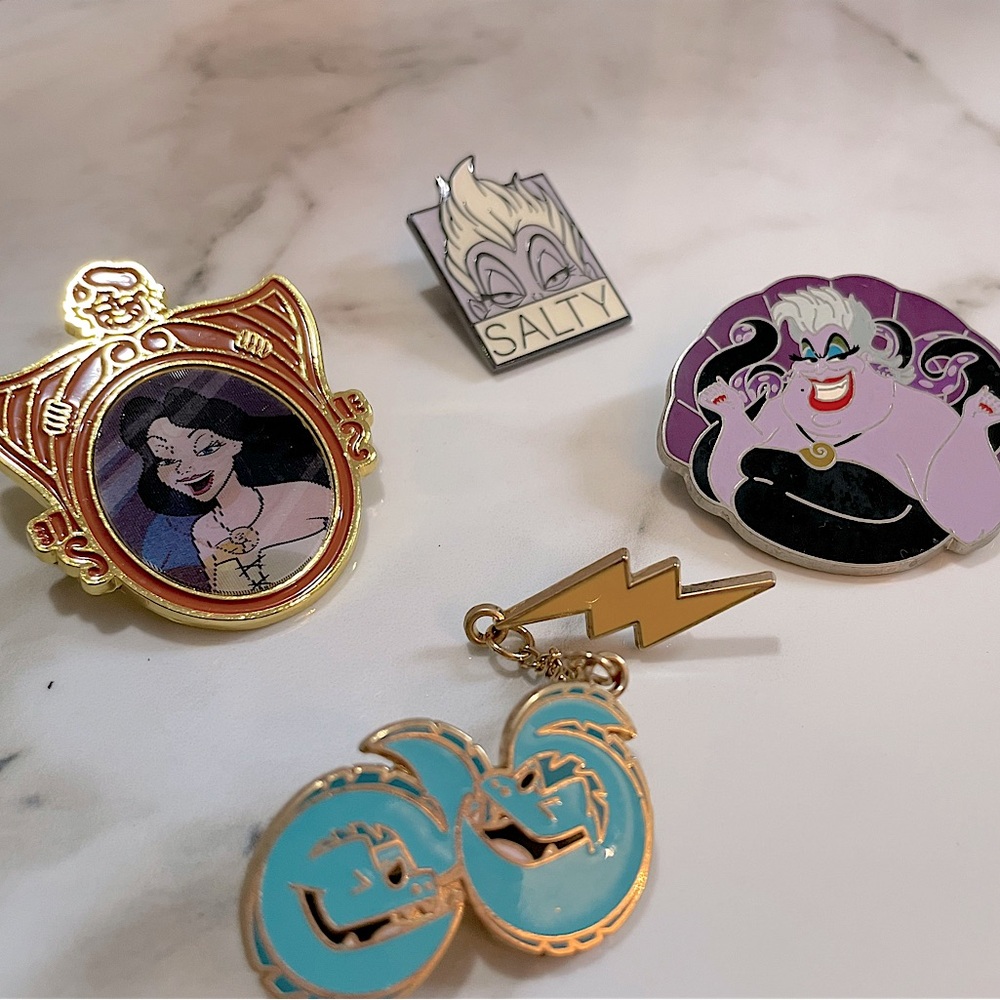 Lot of Ursula Disney pins